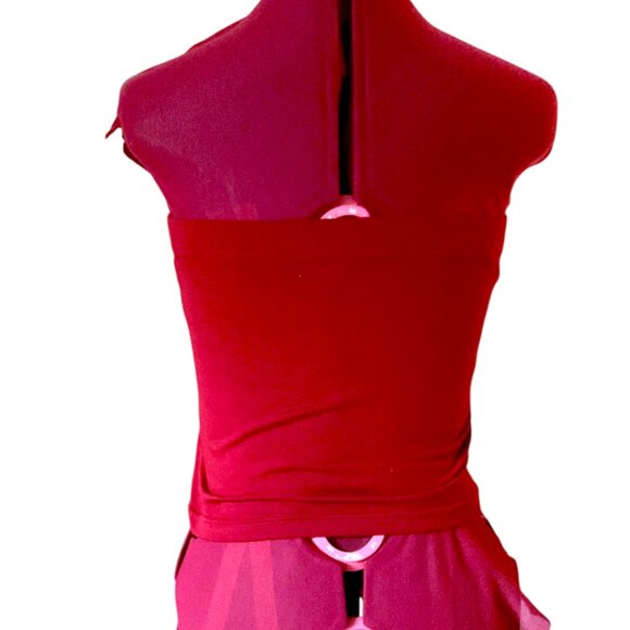 SMART SET - Elegant RED  Strapless Top Tube Top - medium - Picture 6 of 6